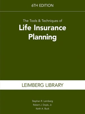 cover image of The Tools & Techniques of Life Insurance Planning